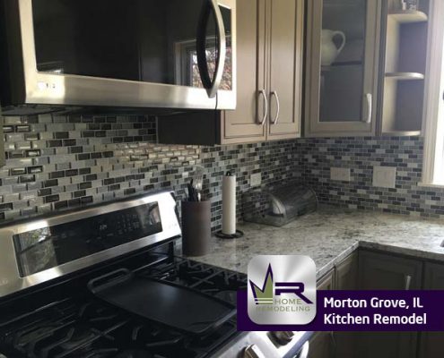 Kitchen Remodel - 9247 Olcott Ave, Morton Grove, IL 60053 by Regency Home Remodeling