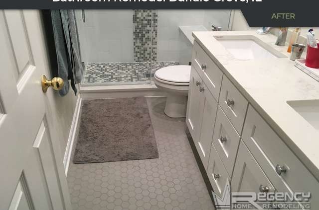 Bathroom Remodel - 807 Summer Ct, Buffalo Grove, IL 60089 by Regency Home Remodeling
