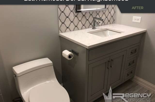 Bathroom Remodel - 2721 N Greenview Ave, Chicago, IL 60614 by Regency Home Remodeling