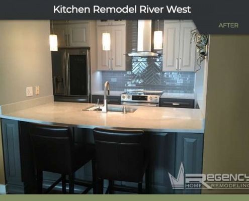 Kitchen Remodel - 501 N Clinton St, Chicago, IL 60654 by Regency Home Remodeling