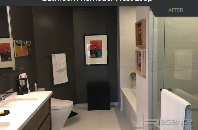 Bathroom Remodel - 565 W Quincy St, Chicago, IL 60661 by Regency Home Remodeling
