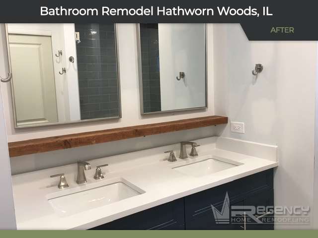 Master Bathroom Remodel - 17 Falkirk Rd, Hawthorn Woods, IL 60047 by Regency Home Remodeling