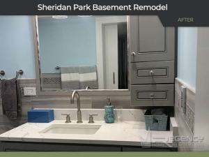 Basement Remodel - 4413 N Magnolia Ave Chicago, IL 60640 by Regency Home Remodeling