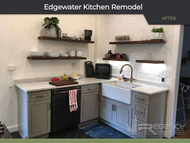 Kitchen Remodel - 5809 N Winthrop Ave Chicago, IL 60660 by Regency Home Remodeling