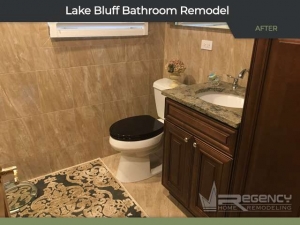 Bathroom Remodel - 404 Green Ave, Lake Bluff, IL 60044 by Regency Home Remodeling