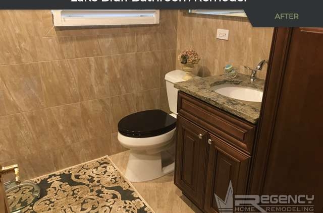 Bathroom Remodel - 404 Green Ave, Lake Bluff, IL 60044 by Regency Home Remodeling