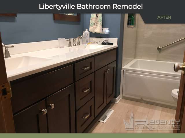 Bathroom Remodel - 615 Burdick St, Libertyville IL 60048 by Regency Home Remodeling