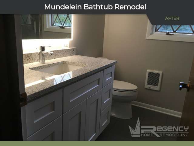 Bathtub Remodel - 26400 N Pheasant Run, Mundelein, IL 60060 by Regency Home Remodeling.