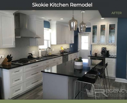 Kitchen Remodel - 8105 Kilbourn Ave, Skokie IL 60076 by Regency Home Remodeling