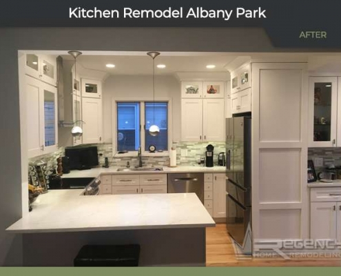 Kitchen Remodel - 4540 N Harding Ave, Chicago, IL 60625 by Regency Home Remodeling