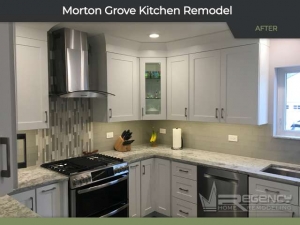 Kitchen Remodel - 8913 Mc Vicker Ave, Morton Grove, IL 60053 by Regency Home Remodeling