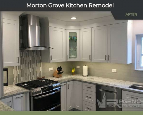 Kitchen Remodel - 8913 Mc Vicker Ave, Morton Grove, IL 60053 by Regency Home Remodeling