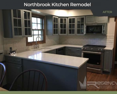 Kitchen Remodel - 1136 Adirondack Dr, Northbrook, IL 60062 by Regency Home Remodeling