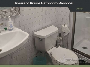 Bathroom Remodel - 8403 110th Ave Pleasant Prairie WI 53158 by Regency Home Remodeling.