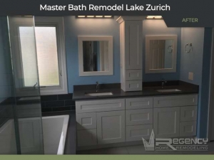 Master Bath Remodel - 1134 Pheasant Ridge Dr, Lake Zurich, IL 60047 by Regency Home Remodeling