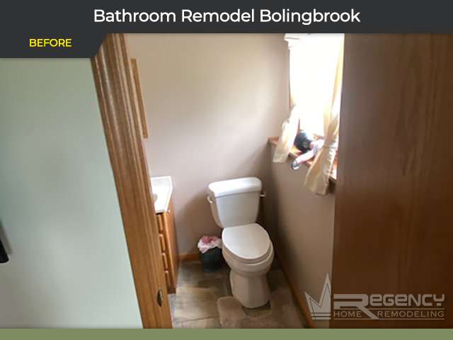 Basement Bathroom Remodel - 380 N Pinecrest Rd, Bolingbrook, IL 60440 by Regency Home Remodeling