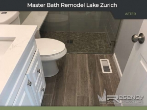 Bathroom Remodel - 627 Surryse Rd, Lake Zurich, IL 60047 by Regency Home Remodeling