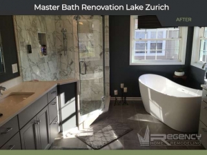 Master Bath Remodel - 1055 Apple Blossom Ct, Lake Zurich, IL 60047 by Regency Home Remodeling