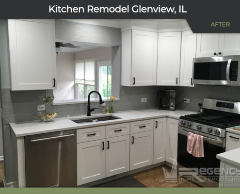 Kitchen Remodel - 1414 London Ln, Glenview, IL 60025 by Regency Home Remodeling