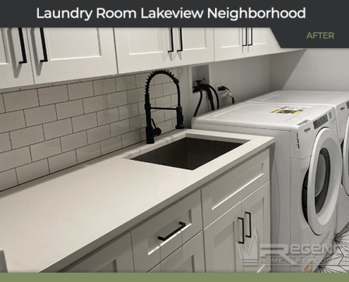 Laundry Room Remodel - 1446 W Diversey Pkwy, Chicago, IL 60614 by Regency Home Remodeling