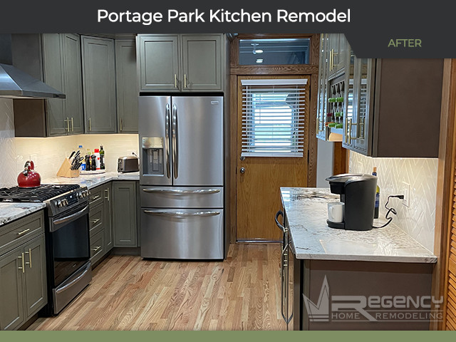Kitchen Remodel - 5524 W Berteau Ave, Chicago, IL 60641 by Regency Home Remodeling