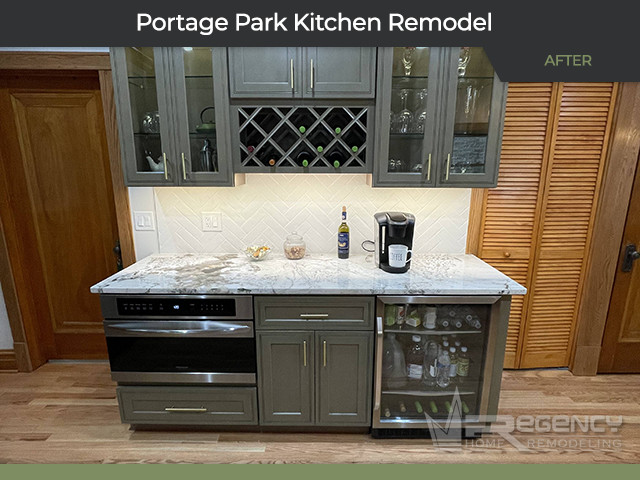 Kitchen Remodel - 5524 W Berteau Ave, Chicago, IL 60641 by Regency Home Remodeling