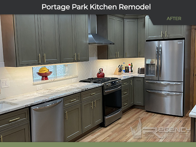 Kitchen Remodel - 5524 W Berteau Ave, Chicago, IL 60641 by Regency Home Remodeling