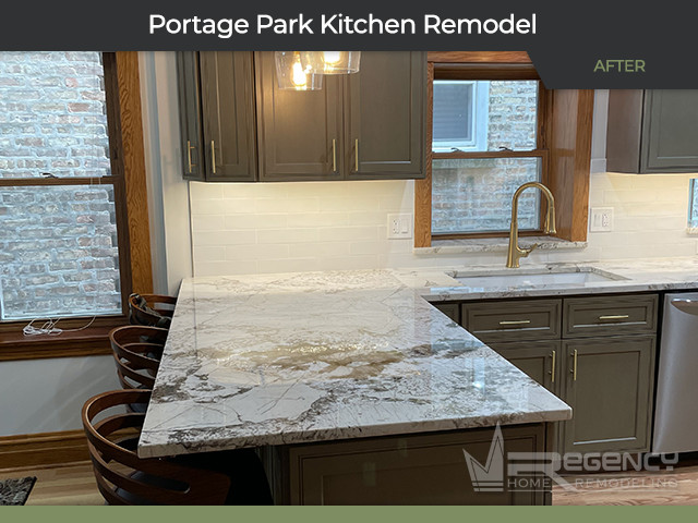 Kitchen Remodel - 5524 W Berteau Ave, Chicago, IL 60641 by Regency Home Remodeling