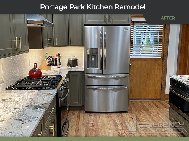 Kitchen Remodel - 5524 W Berteau Ave, Chicago, IL 60641 by Regency Home Remodeling