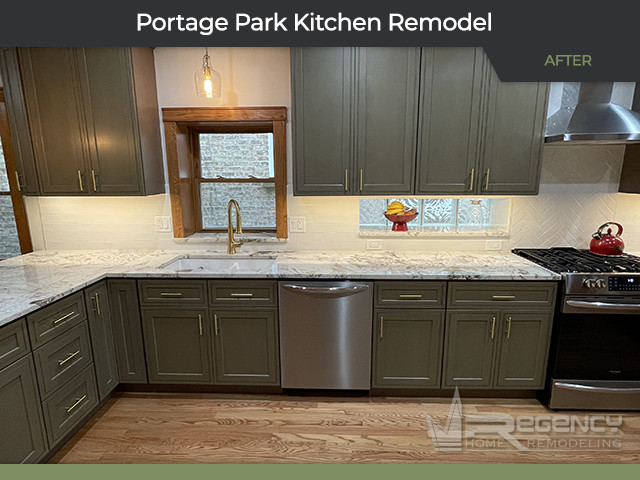 Kitchen Remodel - 5524 W Berteau Ave, Chicago, IL 60641 by Regency Home Remodeling