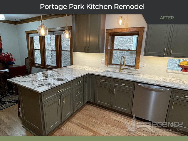Kitchen Remodel - 5524 W Berteau Ave, Chicago, IL 60641 by Regency Home Remodeling