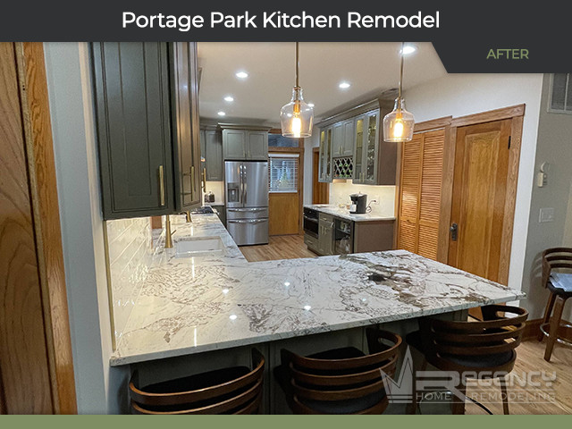 Kitchen Remodel - 5524 W Berteau Ave, Chicago, IL 60641 by Regency Home Remodeling
