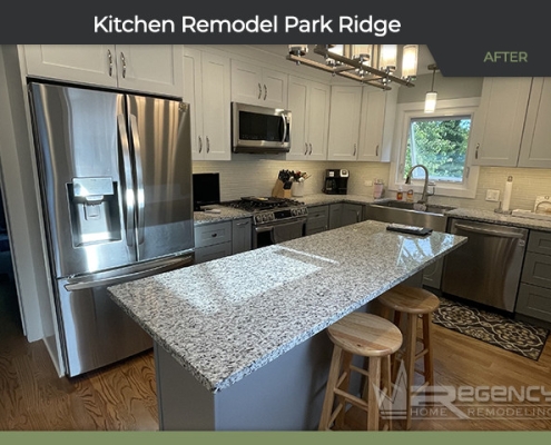Kitchen Remodel - 18 N Delphia Ave, Park Ridge, IL 60068 by Regency Home Remodeling