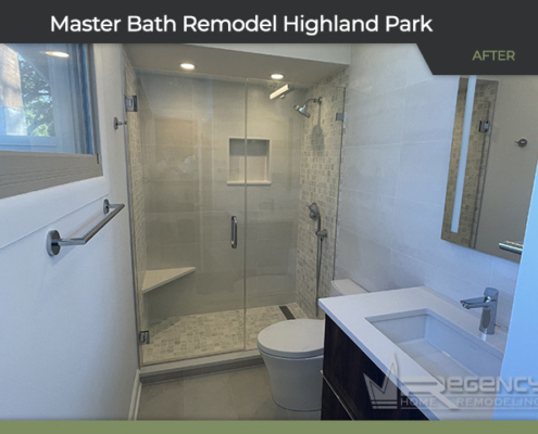 Master Bath Remodel - 530 Audubon Pl, Highland Park, IL 60035 by Regency Home Remodeling