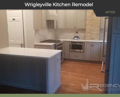 Kitchen Remodel - 1321 W Waveland Ave, Chicago, IL 60613 by Regency Home Remodeling
