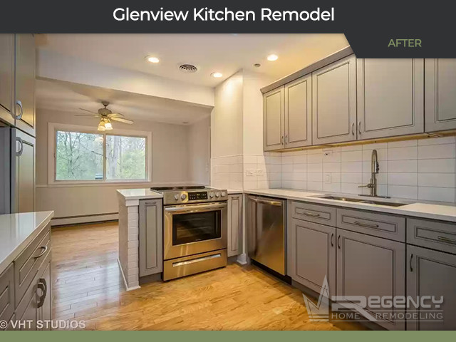 Kitchen Remodel - 1748 MacLean Ct, Glenview, IL 60025 by Regency Home Remodeling