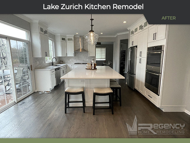 Lake Zurich Kitchen Remodel - Regency Home Remodeling
