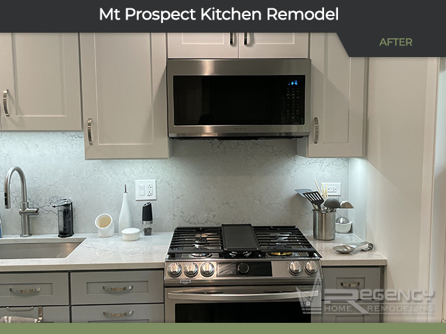 Kitchen Remodel - 514 Elmhurst Rd, Mt Prospect, IL 60056 by Regency Home Remodeling