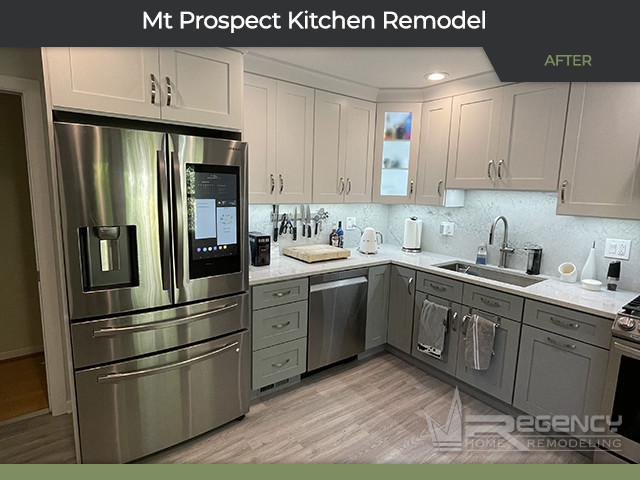 Kitchen Remodel - 514 Elmhurst Rd, Mt Prospect, IL 60056 by Regency Home Remodeling