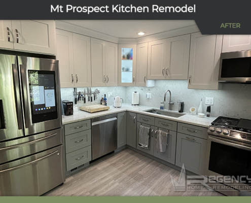 Kitchen Remodel - 514 Elmhurst Rd, Mt Prospect, IL 60056 by Regency Home Remodeling