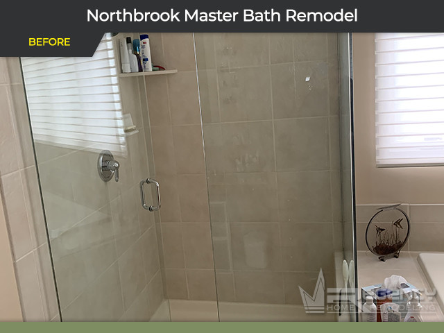 Master Bath Remodel - 2591 Chedworth Ct, Northbrook, IL 60062 by Regency Home Remodeling