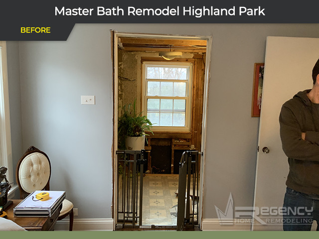 Master Bath Remodel - 940 Marion Ave, Highland Park, IL 60035 by Regency Home Remodeling