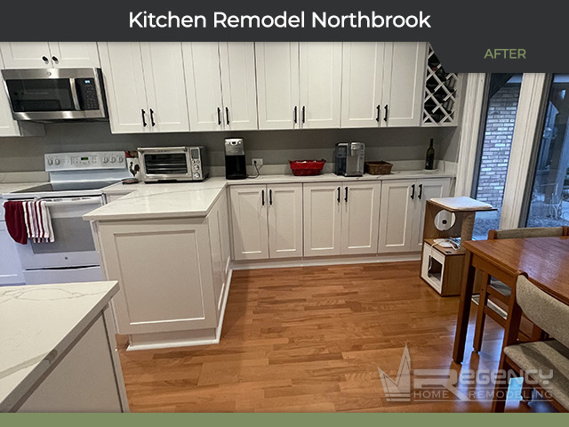 Kitchen Remodel - 1897 Mission Hills Rd, Northbrook, IL 60062 by Regency Home Remodeling