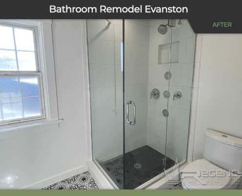 Bathroom Remodel - 2662 Central Park Ave, Evanston, IL 60201 by Regency Home Remodeling