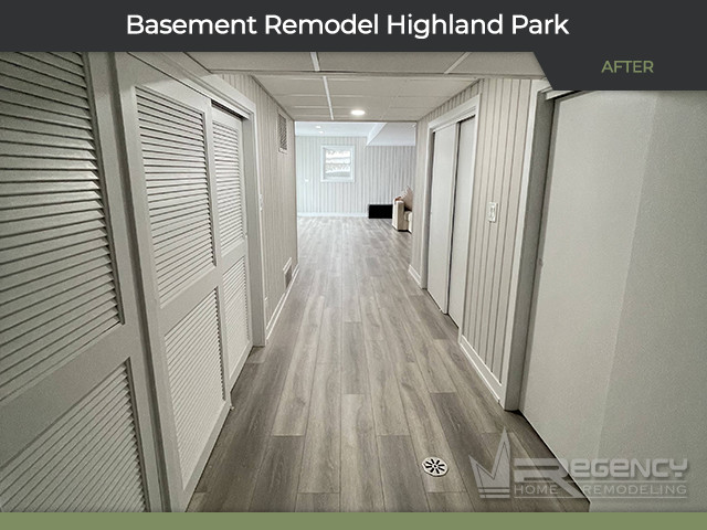 Basement Remodel - 3550 University Ave, Highland Park IL 60035 by Regency Home Remodeling