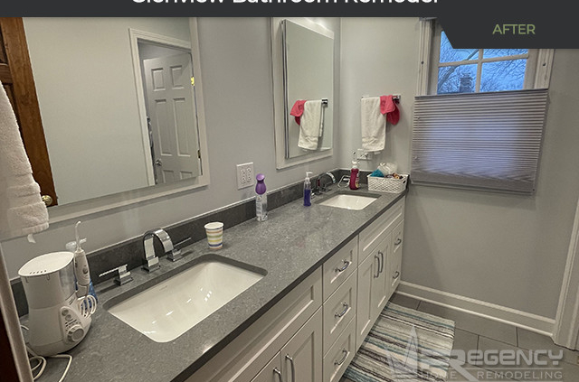 Bathroom Remodel - 2745 Harrison St, Glenview, IL 60025 by Regency Home Remodeling