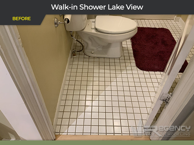 Walk-in Shower - 3025 N Racine Ave, Chicago, IL 60657 by Regency Home Remodeling