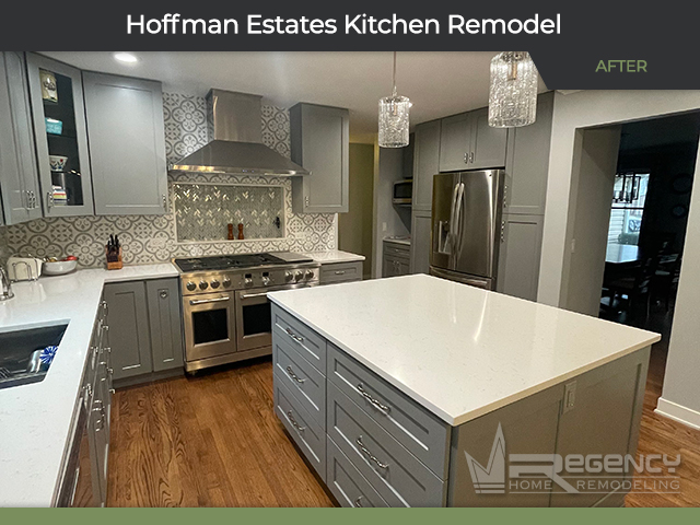 Kitchen Remodel - 3400 Yorkshire Ct, Hoffman Estates, IL 60067 by Regency Home Remodeling