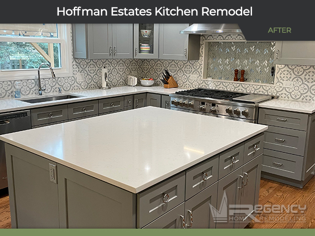 Kitchen Remodel - 3400 Yorkshire Ct, Hoffman Estates, IL 60067 by Regency Home Remodeling