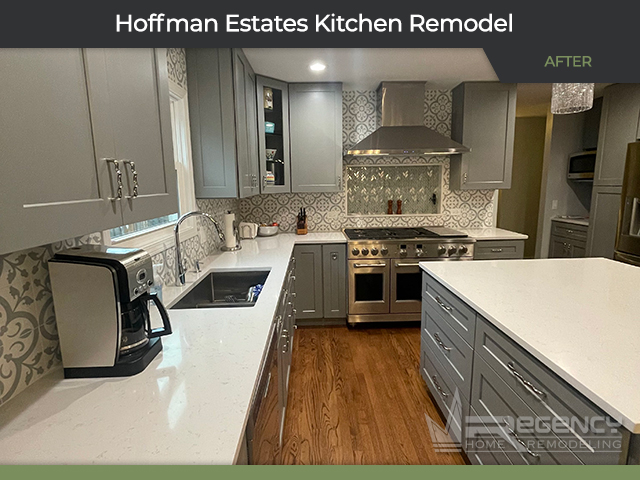 Kitchen Remodel - 3400 Yorkshire Ct, Hoffman Estates, IL 60067 by Regency Home Remodeling
